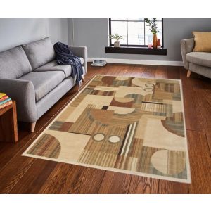 Fabióla Klasszikus Krém Barna Szőnyeg