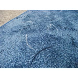 Keva Kék Nyírt Padlószőnyeg 4 m széles