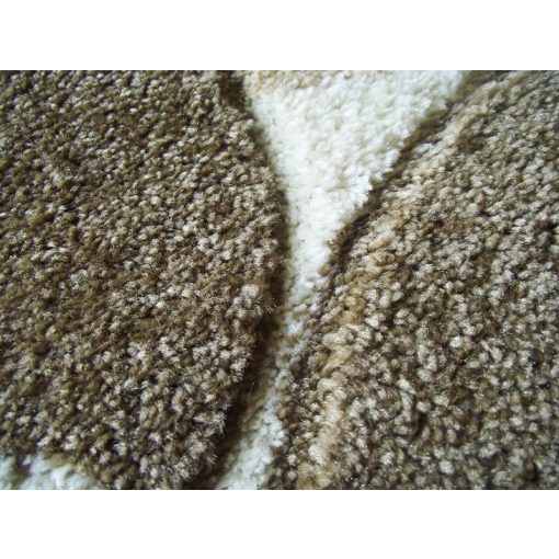 Malvina Bézs Barna Nyírt Szőnyeg 200 x 280 cm