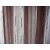 Bori Bordó Csíkos Organza Készfüggöny 250 x 250 cm
