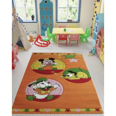 Donald Plutó Mickey Narancs gyerekszőnyeg 200 x 300 cm