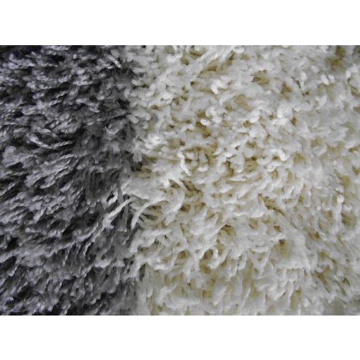 Viki fekete szürke shaggy szőnyeg 125x200cm