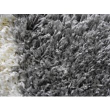 Viki fekete szürke shaggy szőnyeg 125x200cm