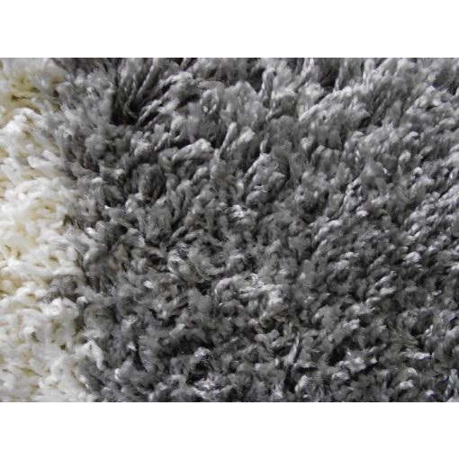 Viki fekete szürke shaggy szőnyeg 125x200cm
