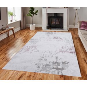 Burgos modern krém rózsaszín szőnyeg