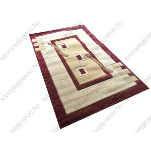 Nardo Nyírt Bordó Krém Futószőnyeg 80 x 300 cm