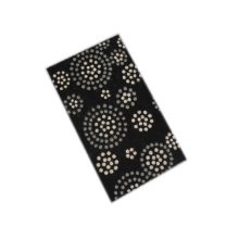 Kókusz lábtörlő fekete-drapp színben