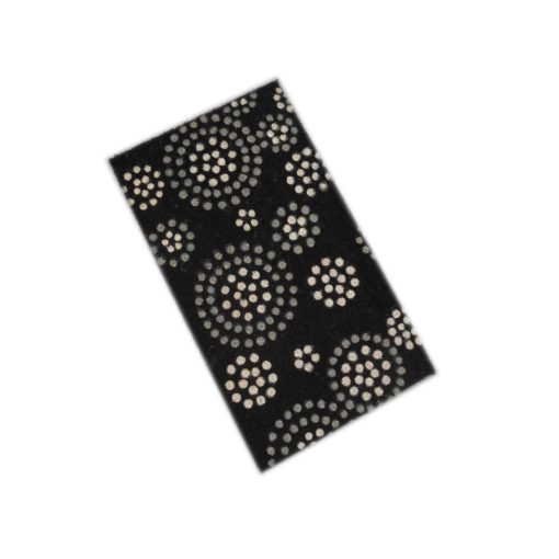 Kókusz lábtörlő fekete-drapp színben