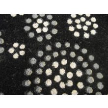 Kókusz lábtörlő fekete-drapp színben