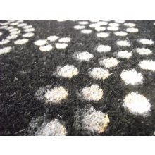 Kókusz lábtörlő fekete-drapp színben