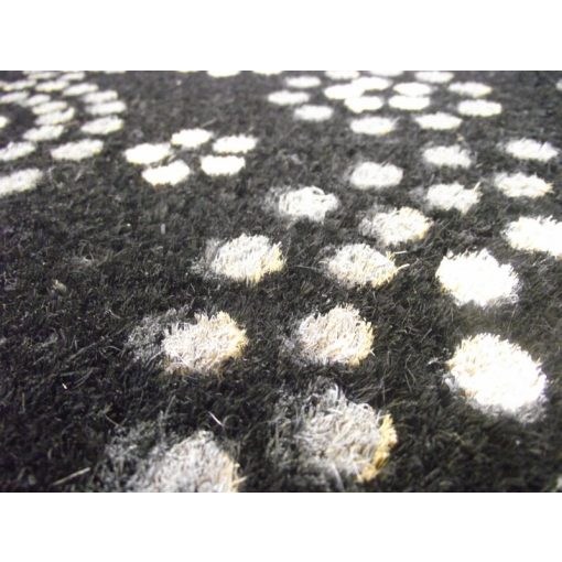 Kókusz lábtörlő fekete-drapp színben