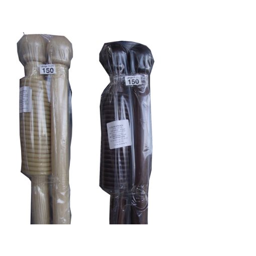 Anton Négerbarna dupla soros fa karnis szett 125cm