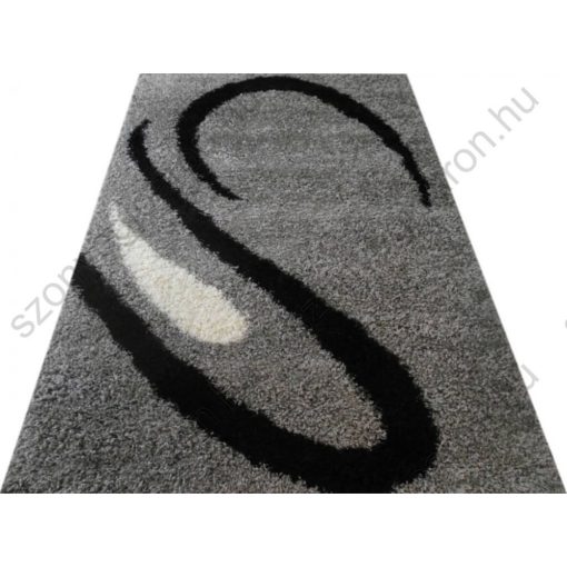 Ezüstfürt Shaggy szőnyeg ezüstszürke 125x200
