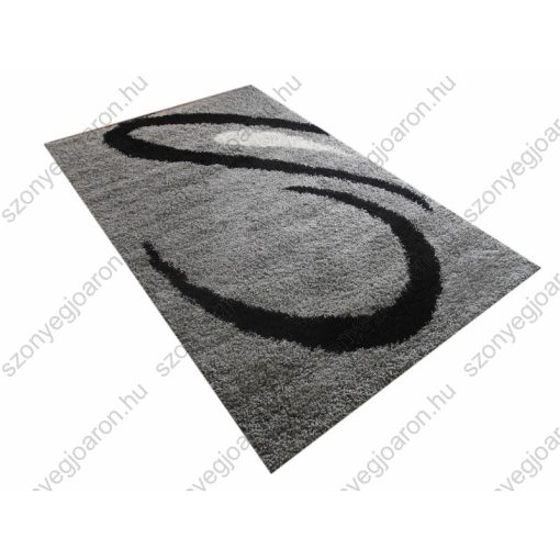 Ezüstfürt Shaggy szőnyeg ezüstszürke 125x200