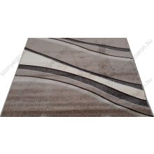 Lejla Krém Barna Szürke Retro Szőnyeg 100 x 200 cm