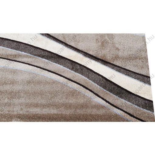 Lejla Krém Barna Szürke Retro Szőnyeg 100 x 200 cm