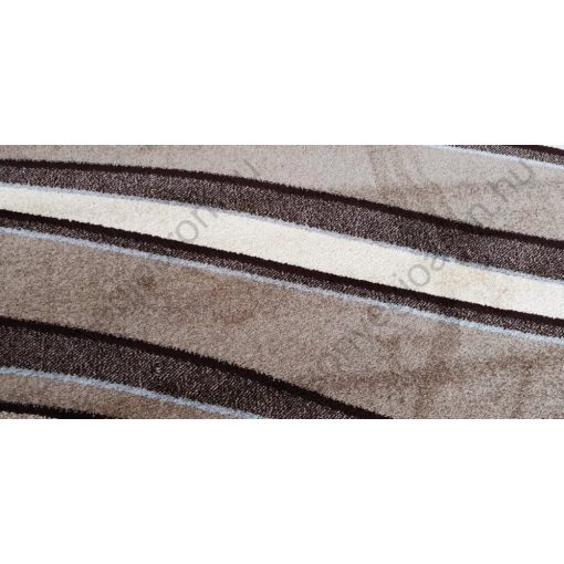 Lejla Krém Barna Szürke Retro Szőnyeg 100 x 200 cm