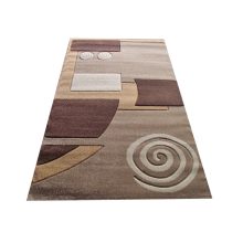 Ilario  csigás Bézs Barna Nyírt szőnyeg 250 x 350 cm