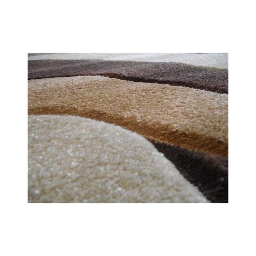 Babbo Domború Bézs Nyírt Szőnyeg  300 x 400 cm