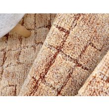 Hurkolt Vastag padlószőnyeg 4 m széles szürke kék