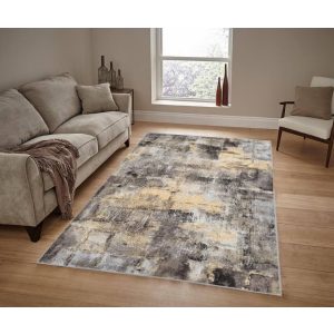 Puebla vastag Krém Kék Szőnyeg