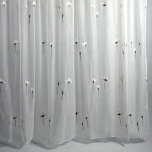 Zelmira Fehér Organza Függöny 250 x 300 cm Készre Varrt