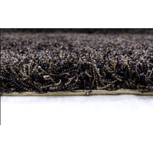 Rich fekete Shaggy padlószőnyeg 4 m széles prémium