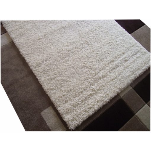 Pihécske vastag fehér shaggy futószőnyeg 80x300cm
