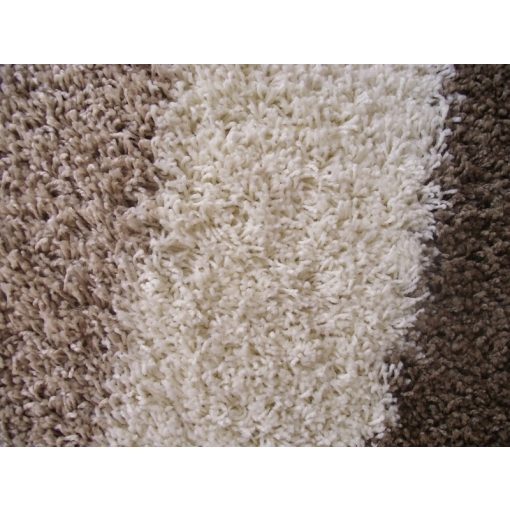 Alicia Shaggy Bézs Barna szőnyeg 250 x 350 cm