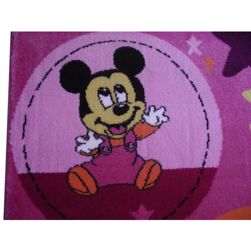Mickey és Pluto Pink gyerekszőnyeg