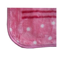 Maci Manók Rózsaszín Krém gyerek Ágytakaró Pléd 100 x 140 cm