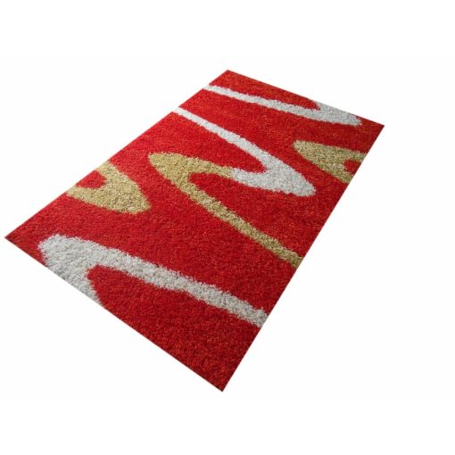 Viorica Narancs Fehér Shaggy Szőnyeg 200 x 300 cm