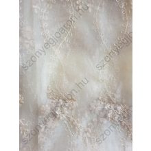 Natália Krém Organza függöny készre varrt 250 x 300 cm