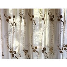 Natália Krém Organza függöny készre varrt 250 x 300 cm