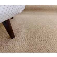 Hurkolt Buklé Irodai padlószőnyeg 4 m széles bézs