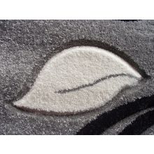 Agata Piros Szürke Nyírt Szőnyeg 200 x 300 cm