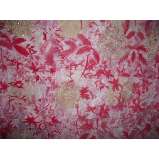 Pillen Fehér Piros Dekorfüggöny 250 x 300 cm