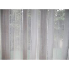 Eliz Fehér Csíkos Organza Függöny csiptetős + bujtatós 300 x 250 cm