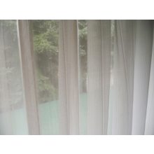 Eliz Fehér Csíkos Organza Függöny csiptetős + bujtatós 300 x 250 cm