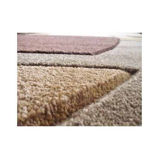 Kamil Bézs Barna Nyírt szőnyeg 300 x 400 cm