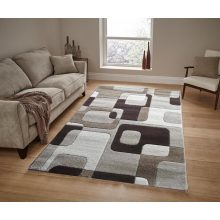 Domingo Vastag szőnyeg fehér-barna 120x170