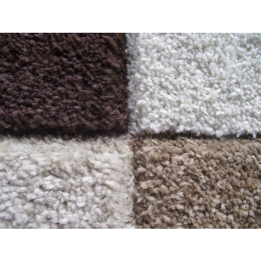 Domingo Vastag szőnyeg fehér-barna 120x170