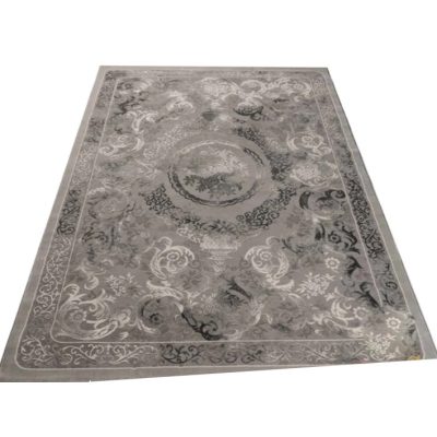 Pálma Nyírt szürke Szőnyeg 125 x 200 cm