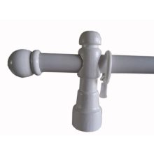 Kora Fehér Egysoros Fa Karnis Szett 175 cm