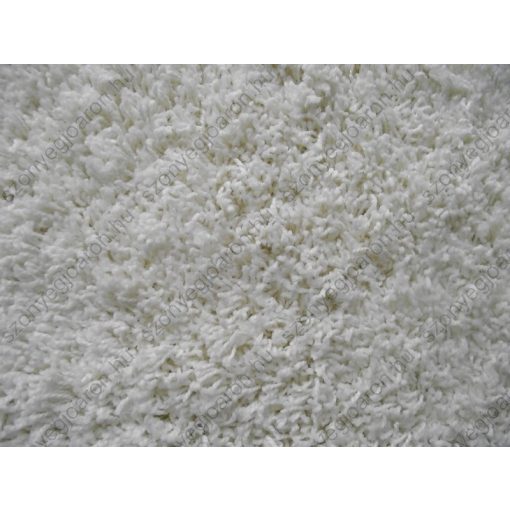 Hópihe Shaggy Ágyelő Fehér Szőnyeg 50x80 shaggy szőnyeg webáruház