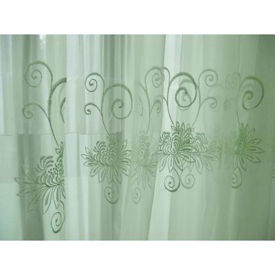 Rozali Zöld Organza függöny 300 x 250 cm