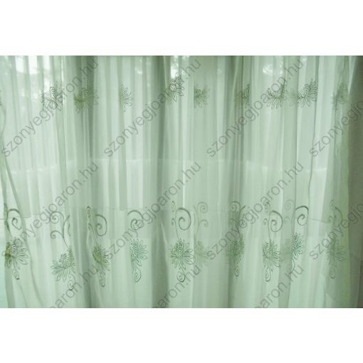 Rozali Zöld Organza függöny 300 x 250 cm