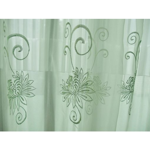 Rozali Zöld Organza függöny 300 x 250 cm