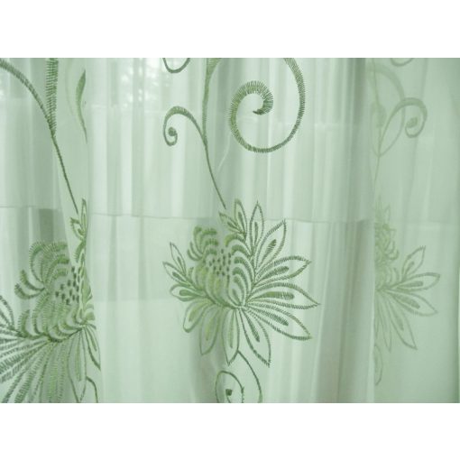Rozali Zöld Organza függöny 300 x 250 cm