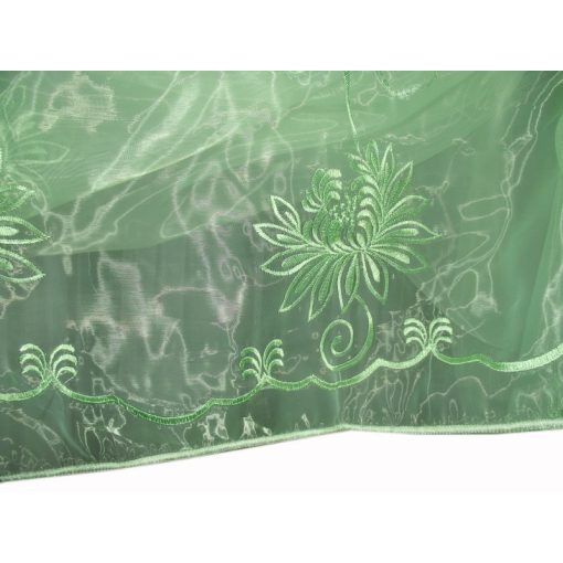 Rozali Zöld Organza függöny 300 x 250 cm